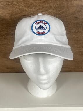Imperial Folds of Honor Hat White Golf Cap Adjustable Strapback Unisex OSFA